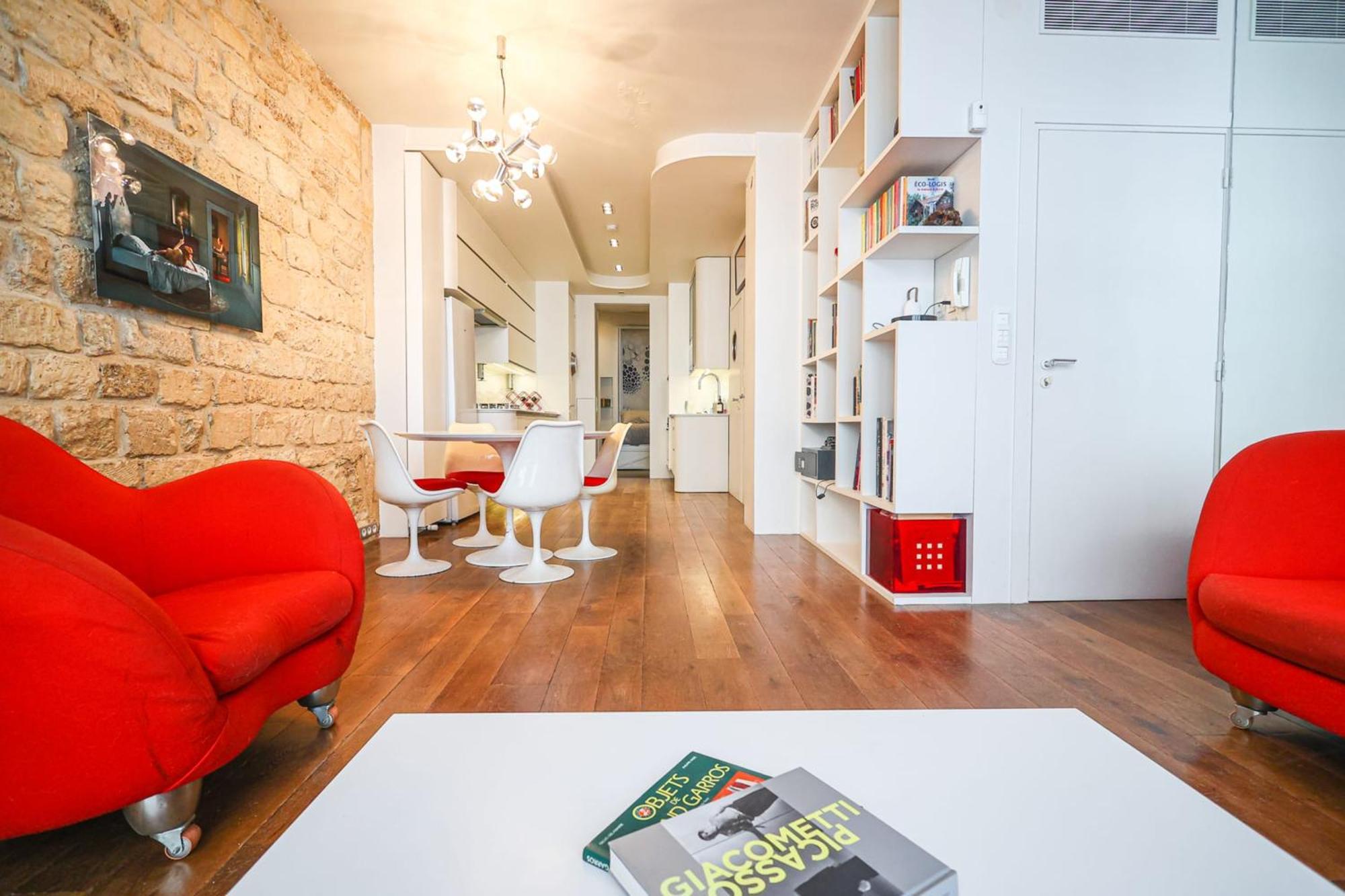 Elegant Appartement Climatise De 65 M2 Avec 2 Ch Párizs Kültér fotó